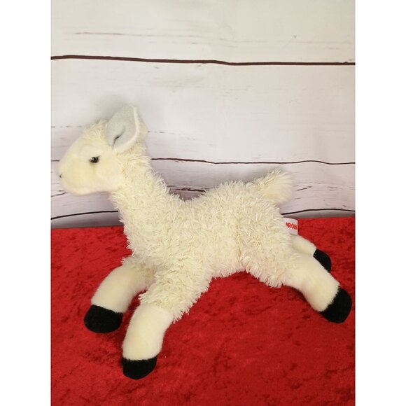 Aurora Llama Plush Flopsie Bean Stuffed Animal Soft 12"‎ - Picture 1 of 6